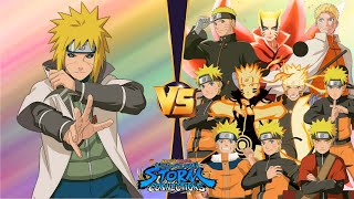 2NT Minato Namikaze VS All Naruto Marathon battle NARUTO X BORUTO