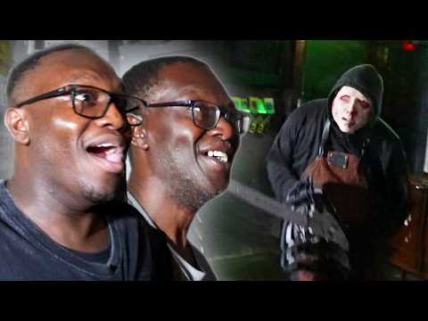 Taking My Dad To The Scariest Escape Room 