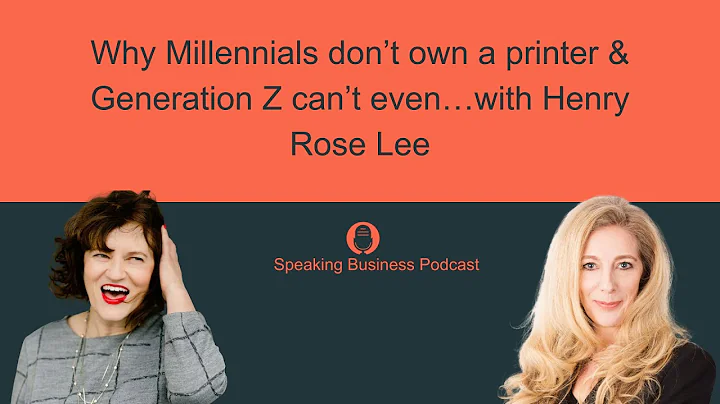 Podcast with Henry Rose Lee  Why Millennials dont ...