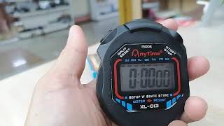 Cronômetro Digital De Mão Relógio Alarme Cronometro Academia