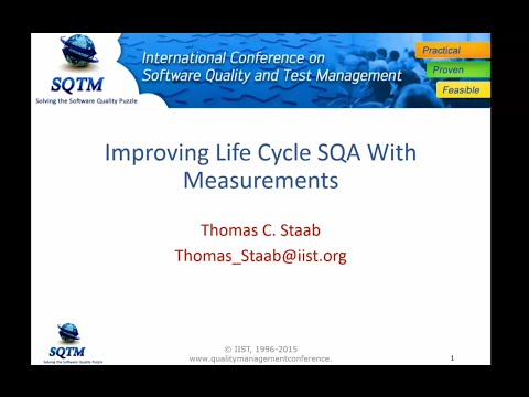 Software Testing Training| Improve Life Cycle SQA with Measurements ...