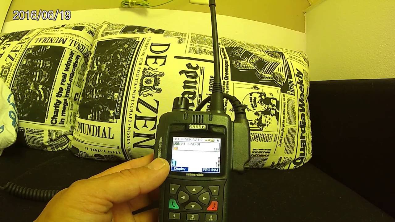 uitleg portofoon brandweer.