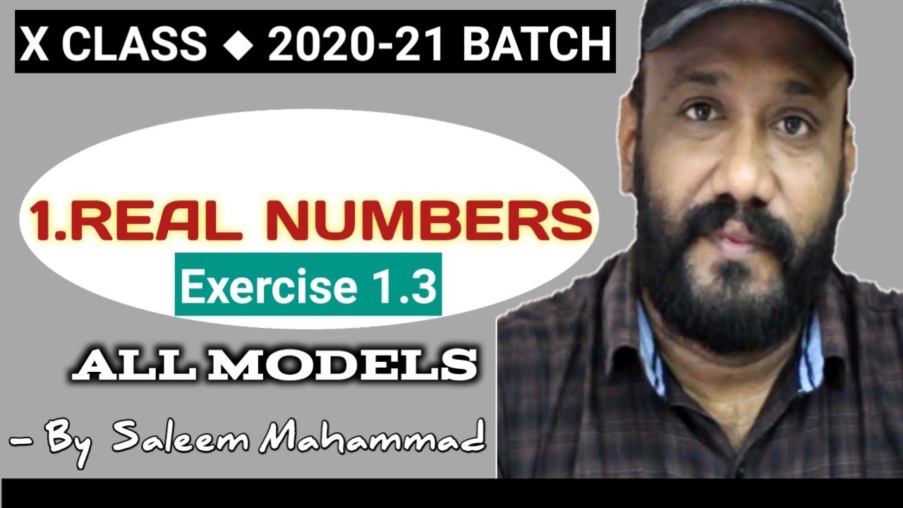 10th class maths Real Numbers వాస్తవ సంఖ్యలు Exersise 1.3 for TS & AP ...