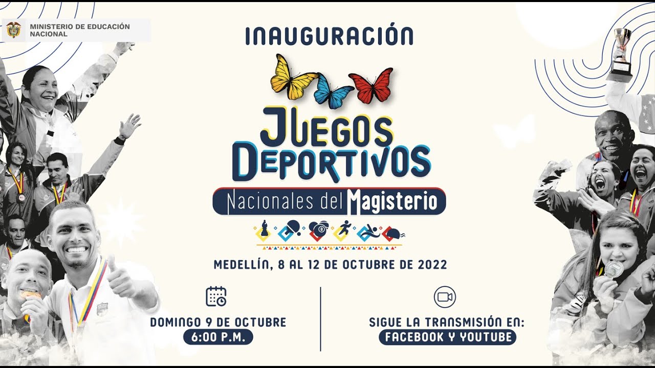 Inauguración Juegos Deportivos Nacionales del Magisterio - 9 de octubre