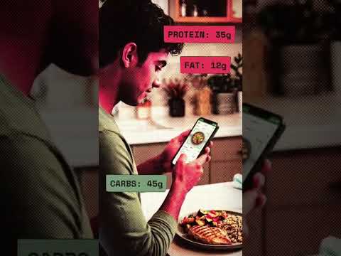 NutriSnap - food tracking app powered by AI  #aifitness #caloriecounting #easynutrition #healthreels
