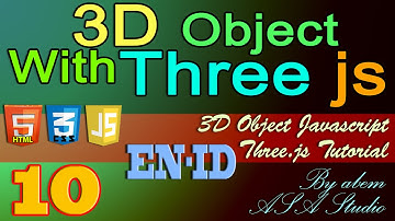 3D Object With Three Js, 10, Import 3D Object with JSON, Javascript Tutorial