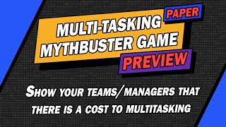 Trailer - Multitasking Myth-buster Game - Paper