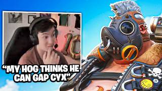 Tilting this Streamer with MY ROADHOG!! | Overwatch