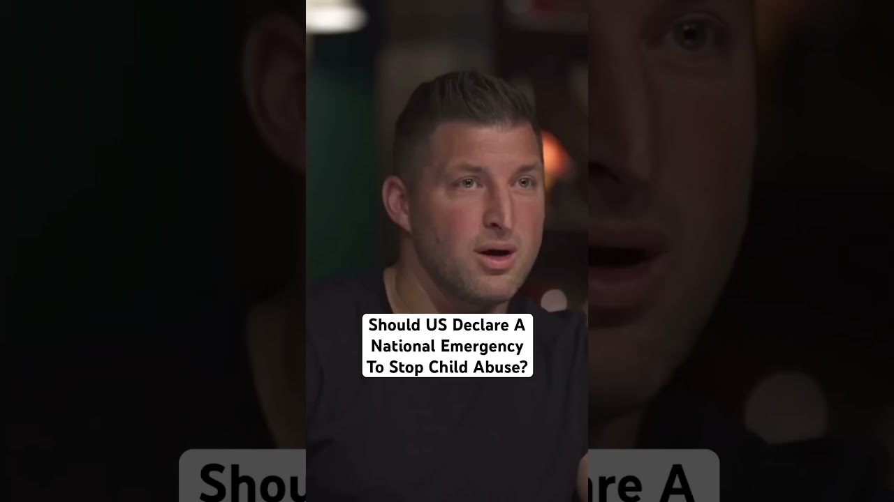 Tim Tebow wants to END child trafficking and abuse 