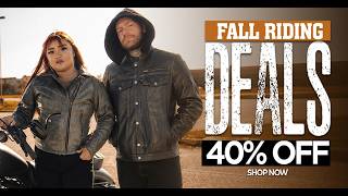 Cold Air. Open Roads. 40% OFF the Jackets You’ll Reach for All Fall Shop Now #renegadeclassics #bike Update
