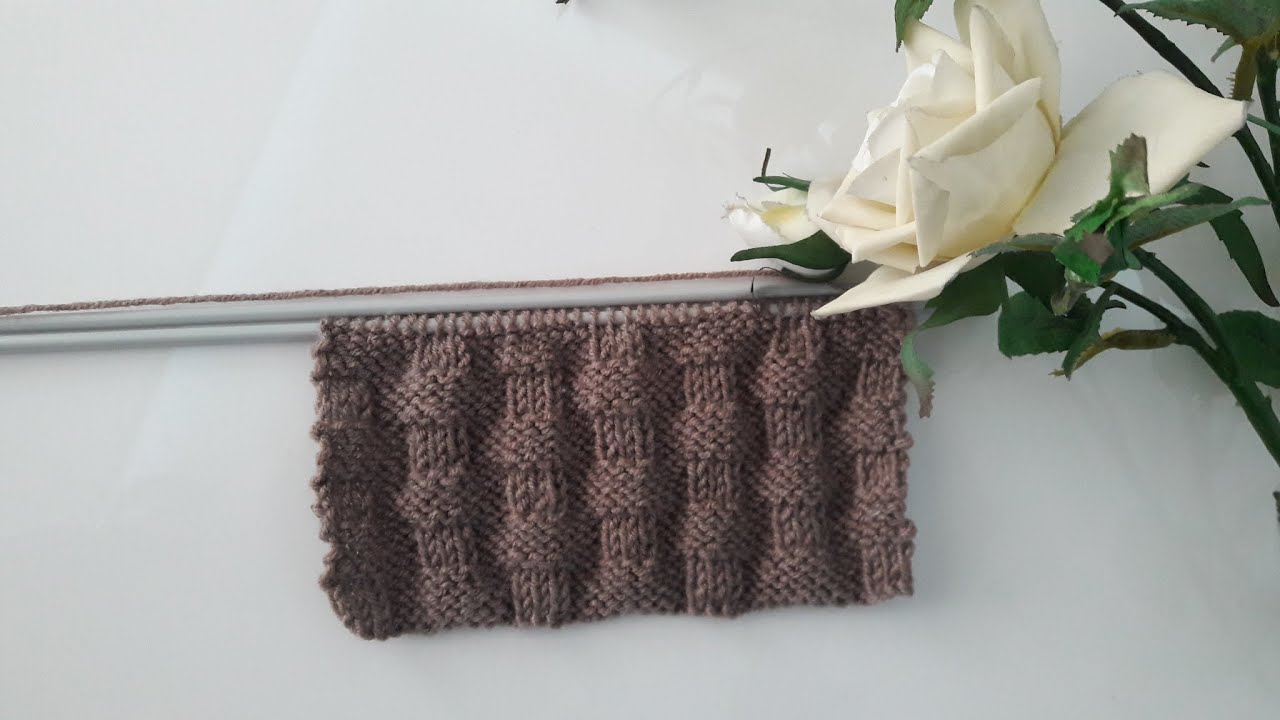 hasır örgü /sepet örgüsü nasıl yapılır #örgümodelleri  örgü modelleri