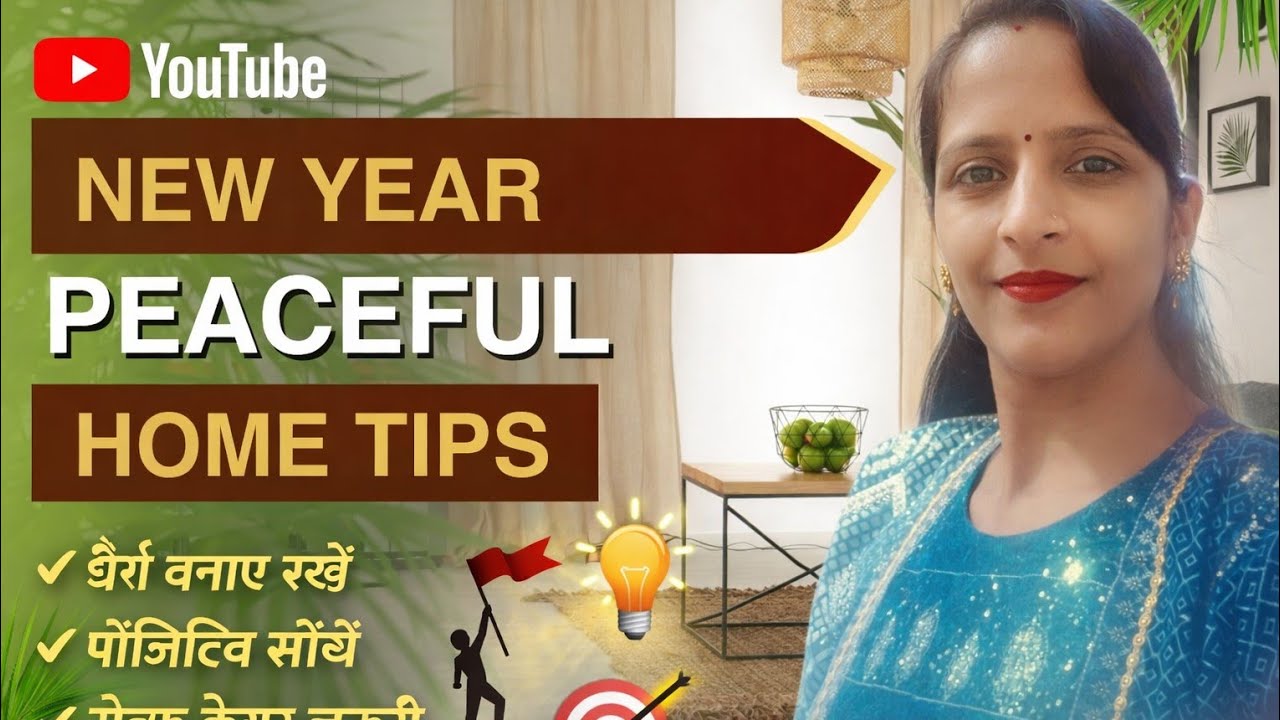 Peaceful Home Tips | Simple Motivation for Homemakers | New Year Home Management||