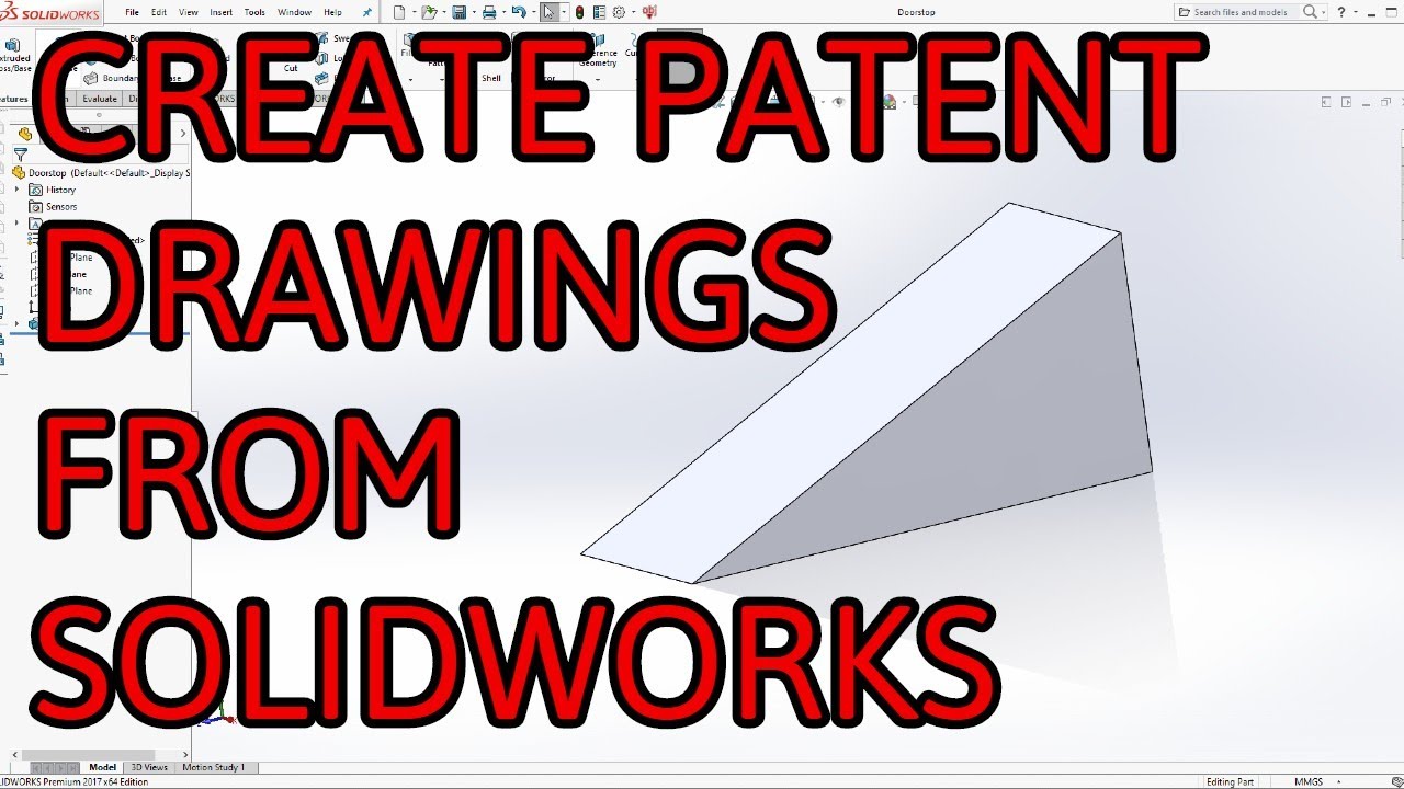 how-to-create-patent-drawings-from-solidworks-youtube