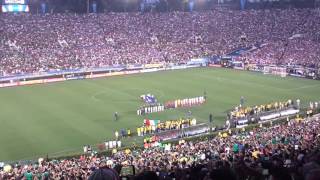 Mexico vs USA Himno Nacional