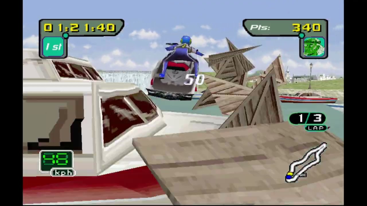 Play Station 1 Demo - Sea Doo Hydro Cross