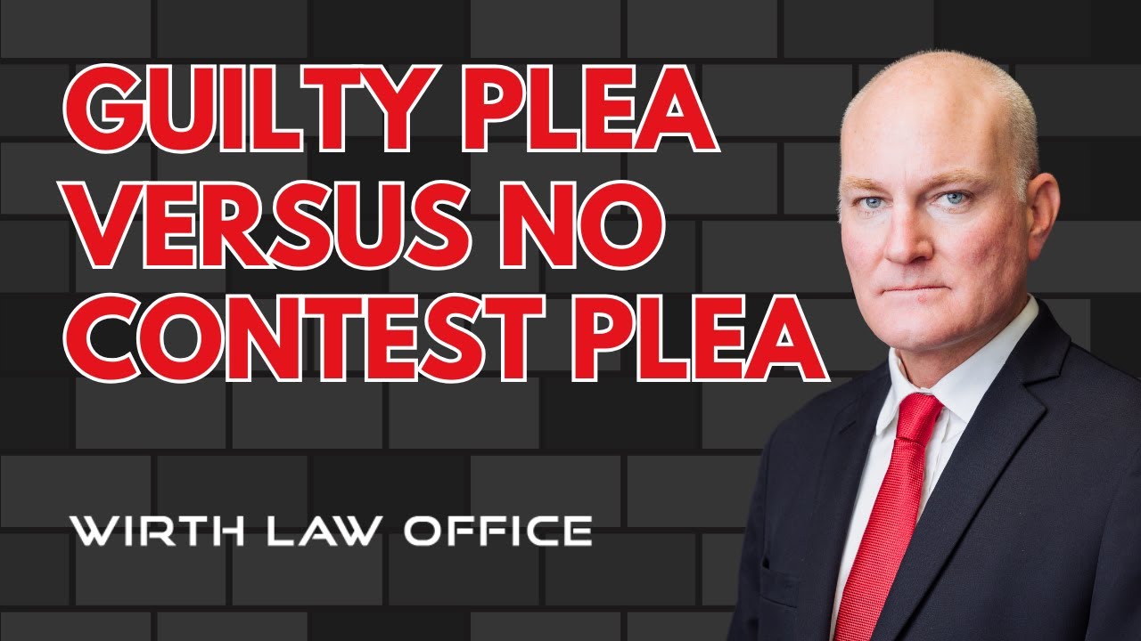 Guilty Plea vs. No Contest Plea in OK