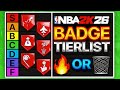 I Tested Every Badge in NBA 2K26... THE BEST BADGES IN NBA 2K26!