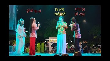 CÁT THY hát vọng nữ làm cho SƠN CA và LINH ANH  bỏ chạy vì sợ ma