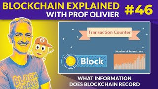 [BLOCKCHAIN EXPLAINED] #46 - What information does blockchain record [in French, subs in Eng, Chi]