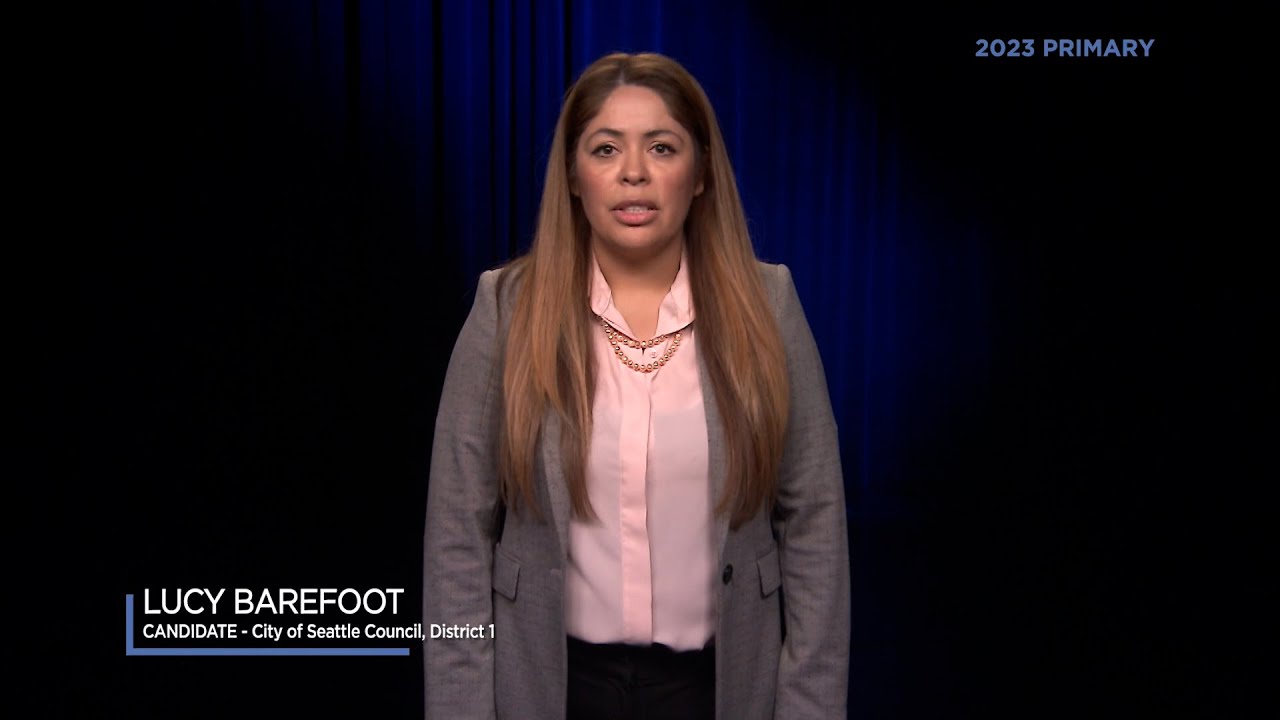 Lucy Barefoot, candidate for City of Seattle, Council District 1