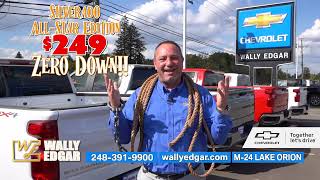 LEASE PULL AHEAD IS BACK - ONLY AT WALLY EDGAR CHEVROLET!