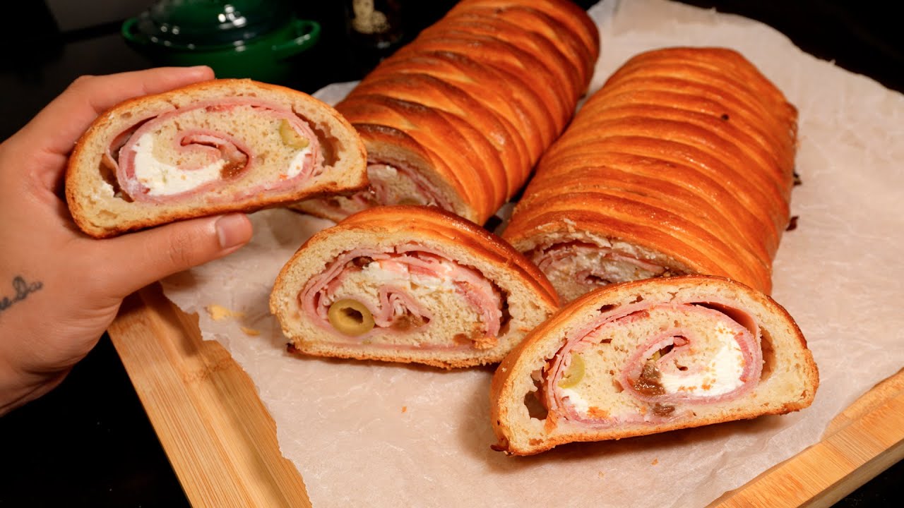 EL PAN de JAMÓN MÁS DELICIOSO para estas fiestas!