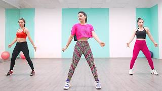 30 Min Lose Belly Fat  Aerobic Dance Workout To Lose Weight Fast  Eva Fitness