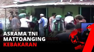 Rumah Pensiunan TNI di Makassar Hangus Terbakar | tvOne