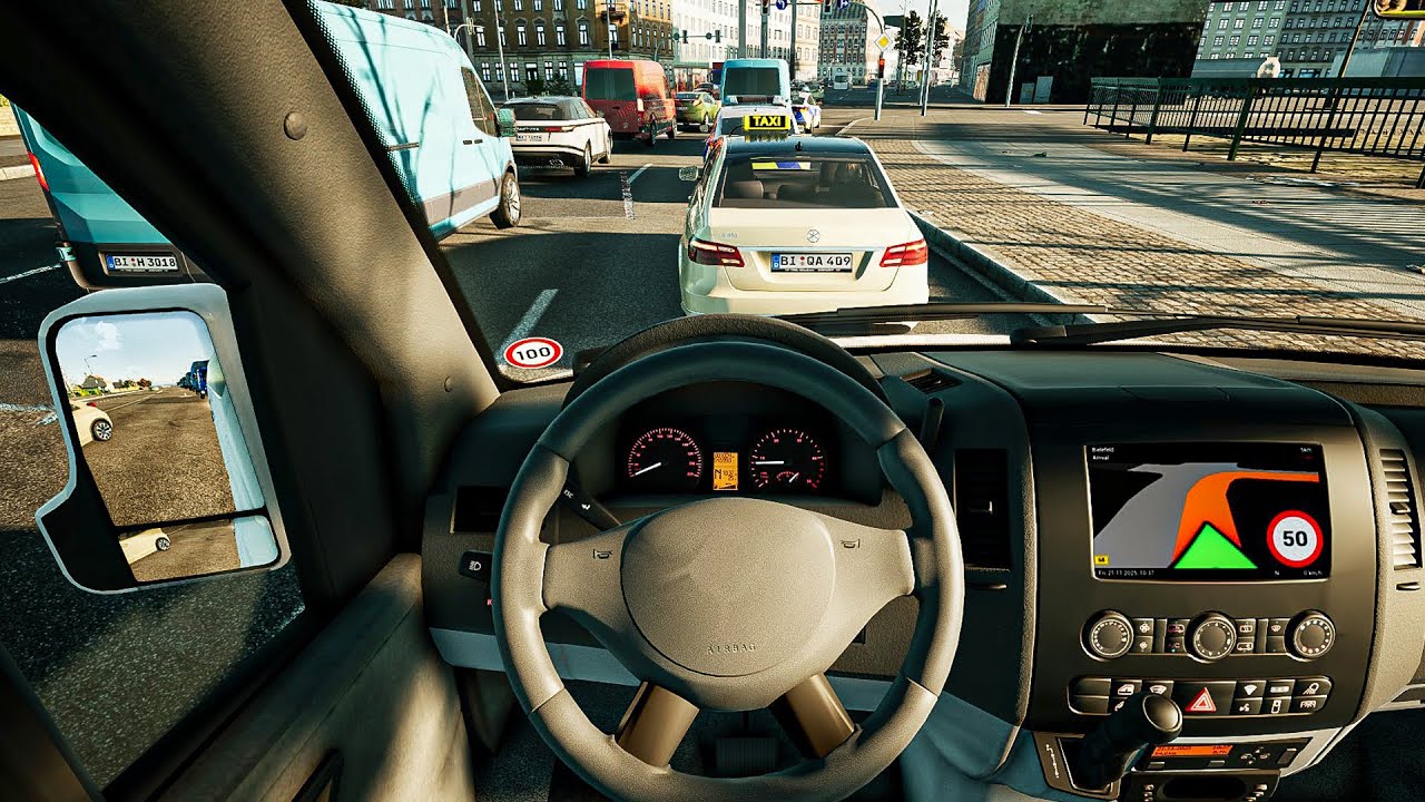 Mercedes-Benz Sprinter W906 | FernBus Simulator | Realistic POV Drive