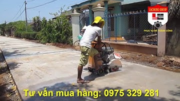 Máy cắt đường nhựa KC20 động cơ chạy xăng (máy cắt đường bê tông KC20 động cơ 4 kỳ) máy cắt KC20