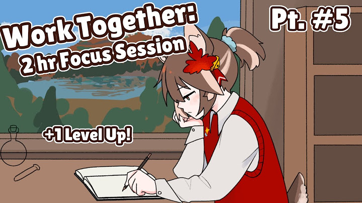 【Studying】WORK WITH ME 2hrs (งᵔᗜᵔ)ว 50 min/10 min