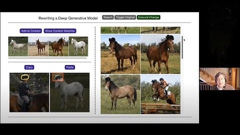 MIT 6.S192 - Lecture 5: "Painting with the Neurons of a GAN" by David Bau