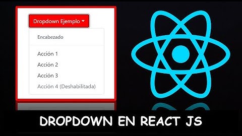 Cómo Hacer un Dropdown Básico en React JS || Tutorial en Español (2024) || Reactstrap