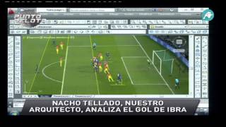 Nacho Tellado analiza el fuera de juego de Ibrahimovic en el gol