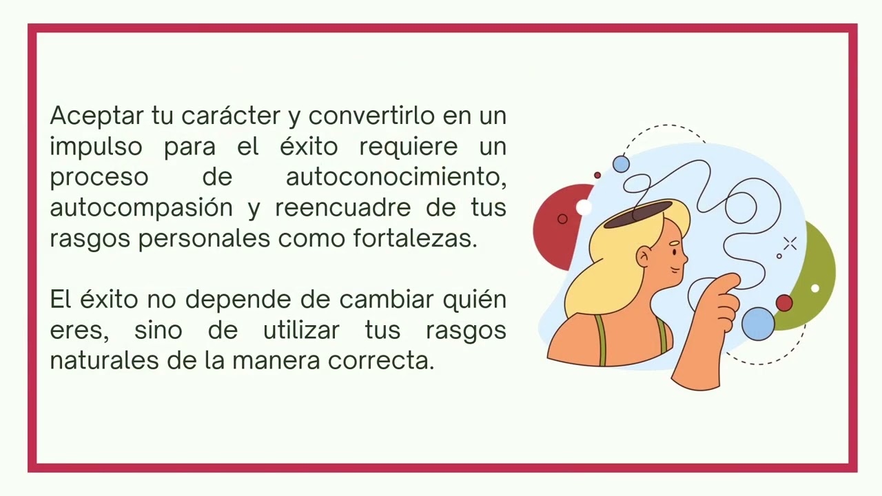 Tema: Es mi carácter mi motor o mi tropiezo. Psic. Dalia Cervantes