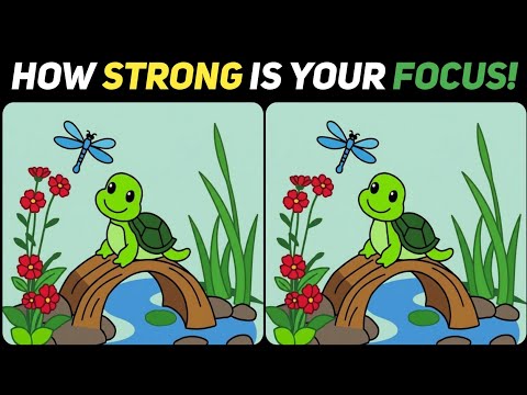 Spot the Difference: Tough Puzzles to Test Your Eyes👀! (Hard)