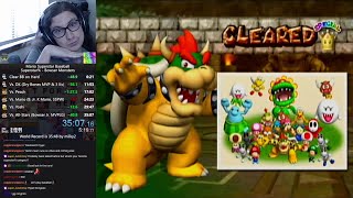 Mario Superstar Baseball Superstar% - Bowser Monsters in 35:07 (Former WR) on Feb. 11, 2023
