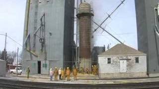 Reimer s Elevator Fire in Jamestown North Dakota