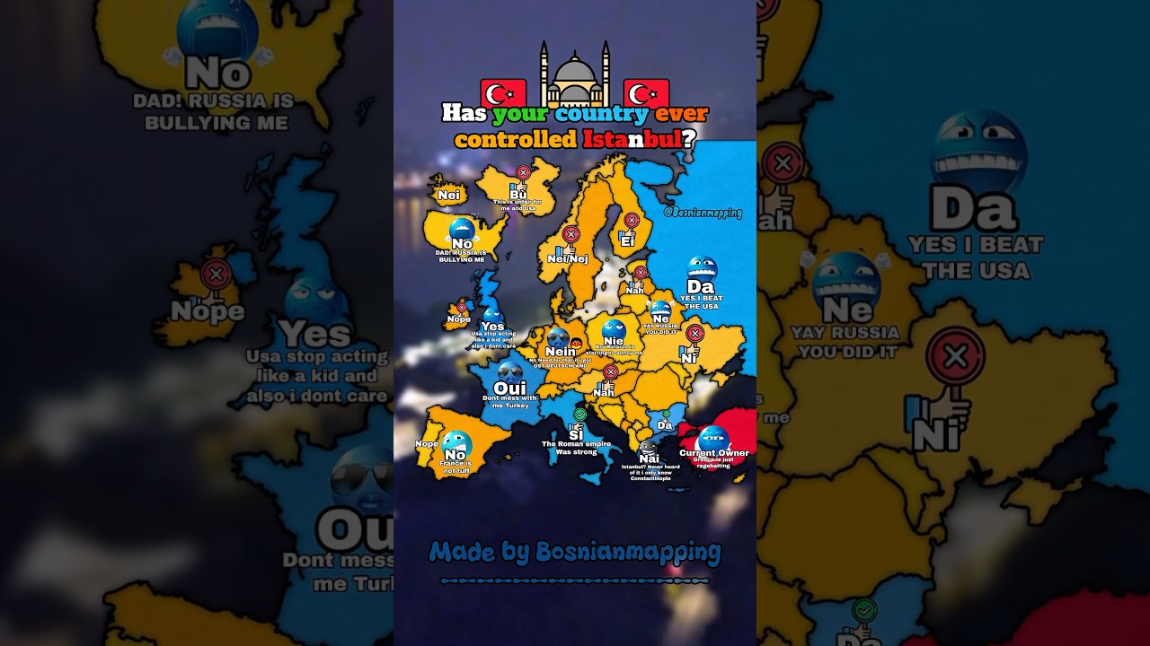 Has your country ever controlled Istanbul?🇹🇷 