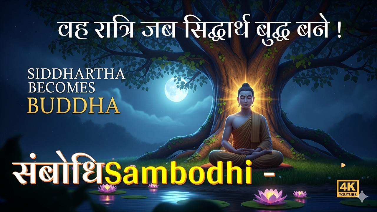 संबोधि'-Sambodhi - वह रात्रि जब सिद्धार्थ बुद्ध बने ! Hindi Buddhism podcast #buddha #viralvideo 