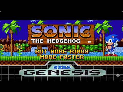 Sonic Hack Longplay - Sonic 1 But More Rings, More Faster