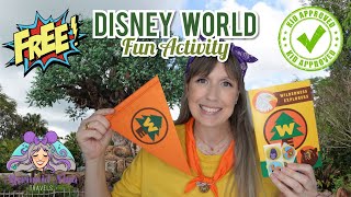 Free Disney World Activities - Becoming A Wilderness Explorer