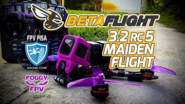 New Setup Maiden  //  Betaflight 3.2 RC 5  //  Raw Video