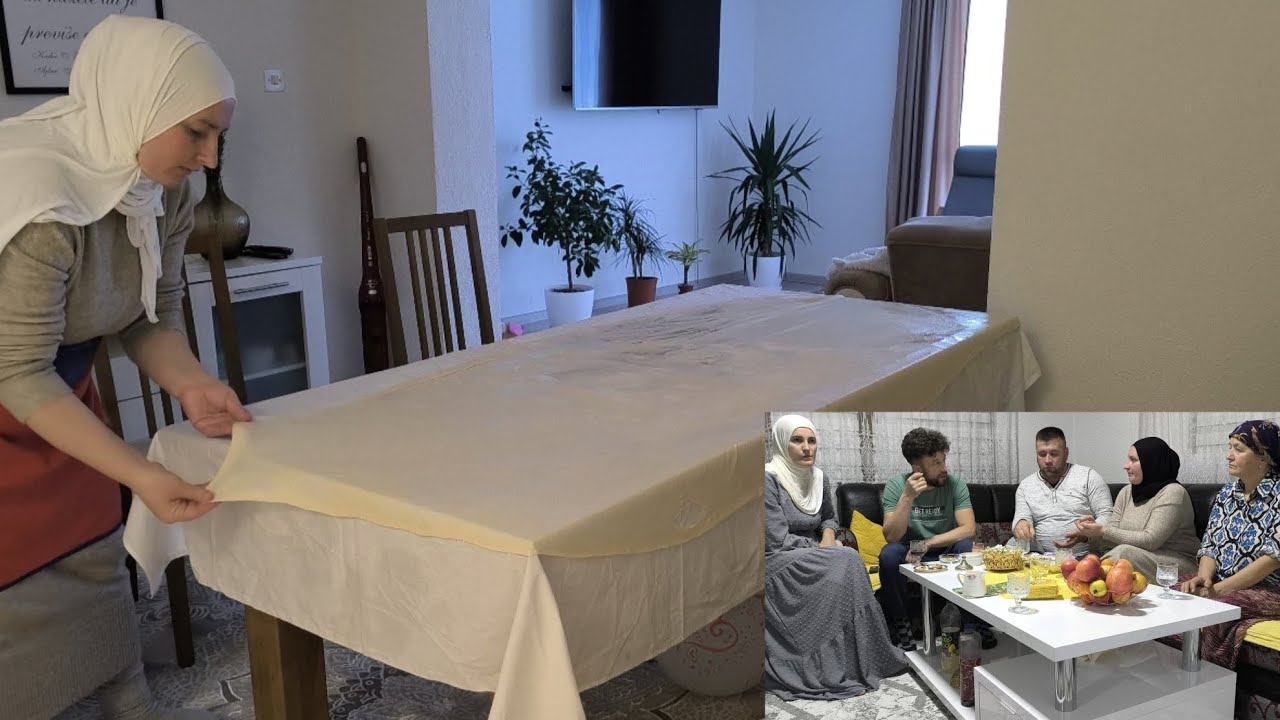 Večera i sijelo kod prijateljice ❤️- čupavci i sirnica za moju JASNU ❤️