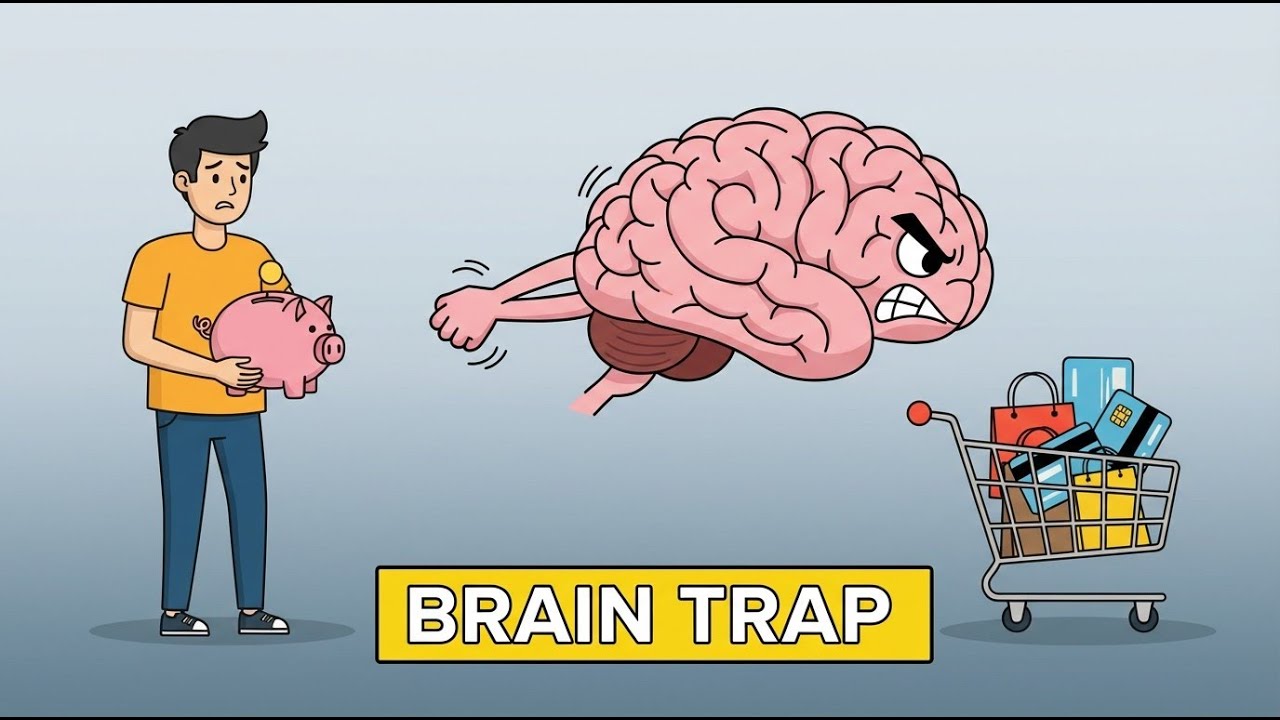 Why Your Brain is Programmed to Keep You Broke - YouTube
