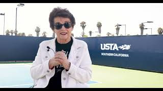 Billie Jean King Full Interview Tennis Towns Long Beach