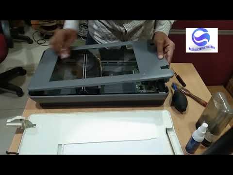 How To Open Hp Scanjet- G4010 And Servicing | Easy Electronic Solution
