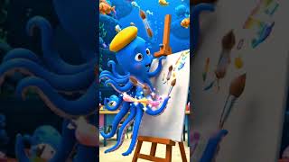 Baby Shark &amp; Friends Underwater Dance! 🌊 Shark Nursery Rhymes #abcsong #learningvideo #kidsanimation