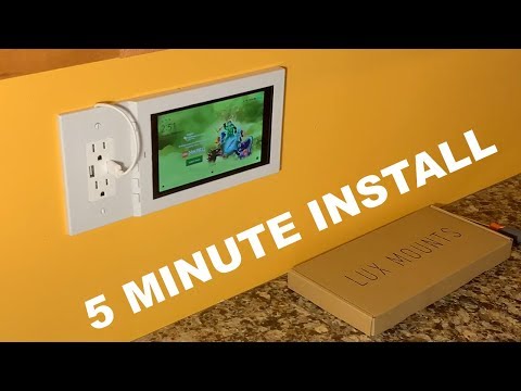 how-to-wall-mount-amazon-fire-7-tablet-using-an-outlet
