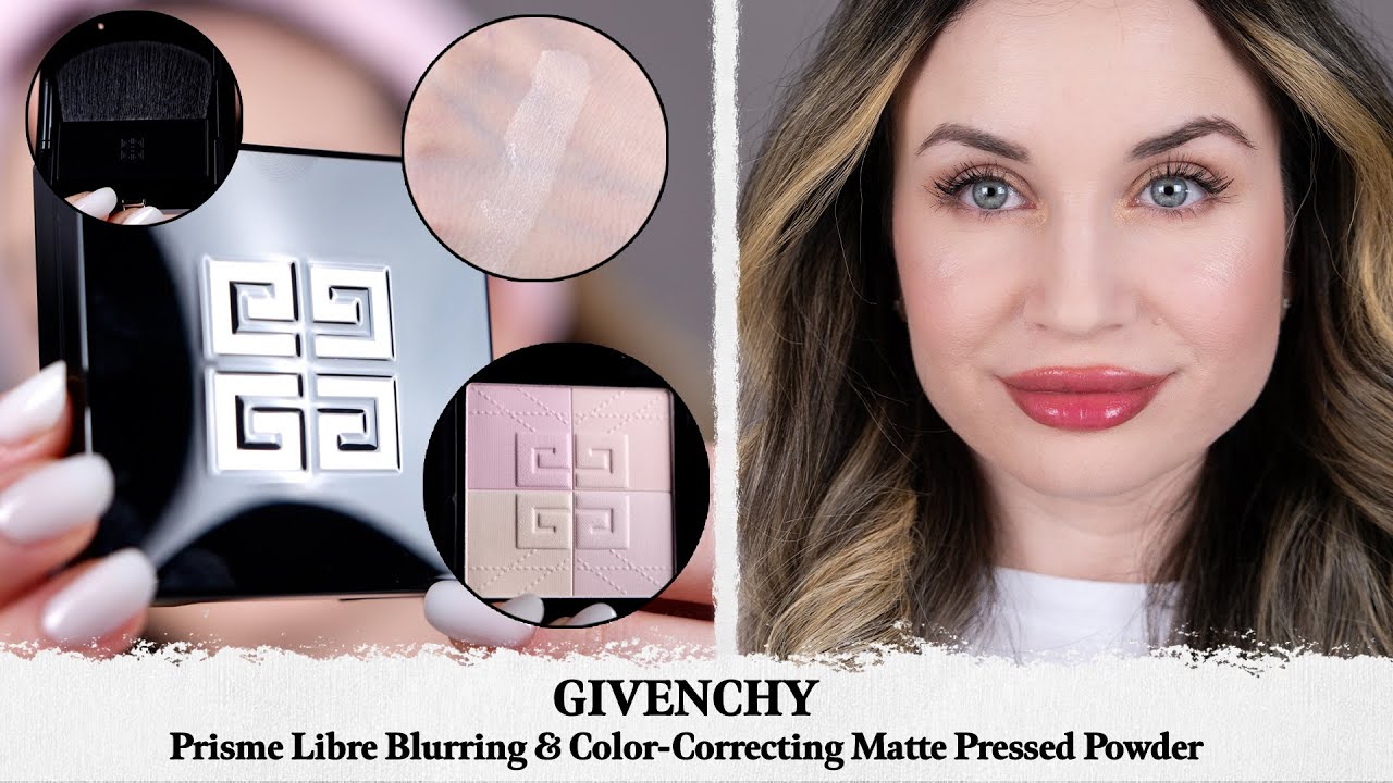 GIVENCHY Prisme Libre 4-Color Pressed Powder vs. Loose Powder Original Formula | Makeup Review